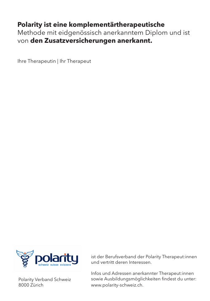 Neuer Leporello «Polarity Therapie» – kompakt erklärt – Bild 4