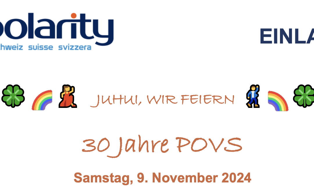 🥳 30 Jahre Polarity Verband Schweiz – Mitgliedereinladung 🥳