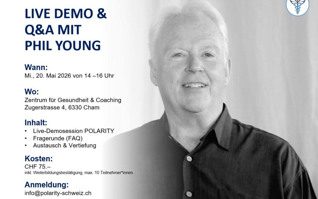 Live Demo & Q&A mit Phil Young – Polarity erleben