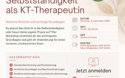 Online-Workshop: Selbständigkeit als KT-Therapeut:in