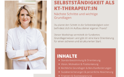 Online-Workshop: Selbständigkeit als KT-Therapeut:in